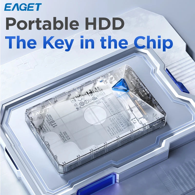 Portable External Hard Drive 1TB 5TB HDD 2.5 Inch 5Gbps External Hard Disk Memory Compatible for PC Mac Desktop Macbook