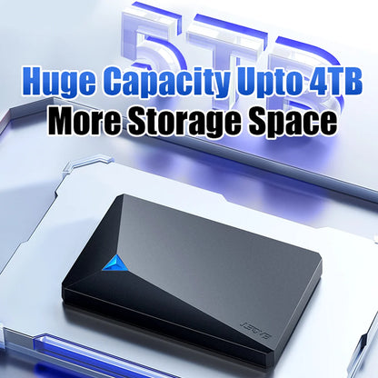 Portable External Hard Drive 1TB 5TB HDD 2.5 Inch 5Gbps External Hard Disk Memory Compatible for PC Mac Desktop Macbook